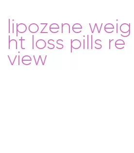 lipozene weight loss pills review
