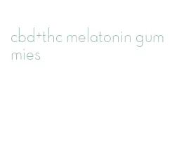 cbd+thc melatonin gummies