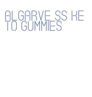 algarve ss keto gummies