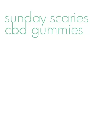 sunday scaries cbd gummies