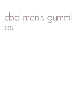 cbd men's gummies