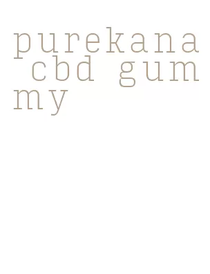 purekana cbd gummy