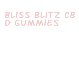 bliss blitz cbd gummies