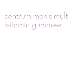 centrum men's multivitamin gummies