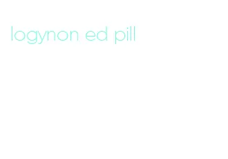 logynon ed pill