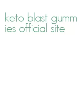keto blast gummies official site
