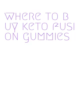 where to buy keto fusion gummies