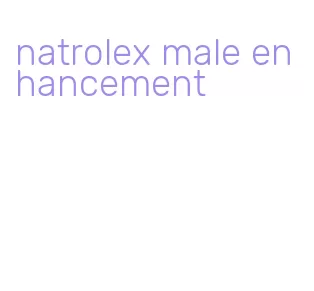 natrolex male enhancement