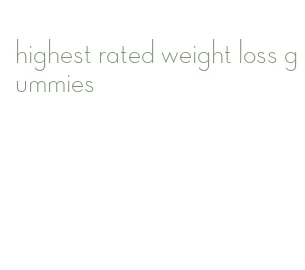 highest rated weight loss gummies
