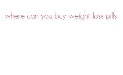 where can you buy weight loss pills