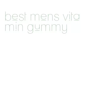 best mens vitamin gummy