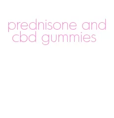 prednisone and cbd gummies
