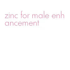 zinc for male enhancement