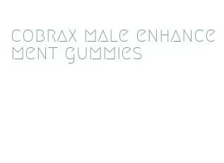 cobrax male enhancement gummies