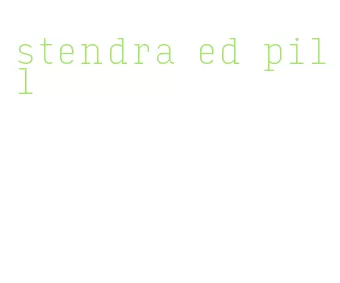 stendra ed pill