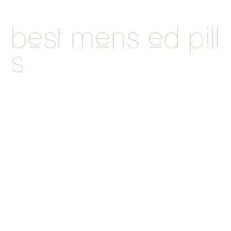 best mens ed pills