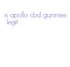 is apollo cbd gummies legit