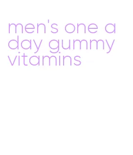 men's one a day gummy vitamins