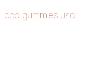 cbd gummies usa