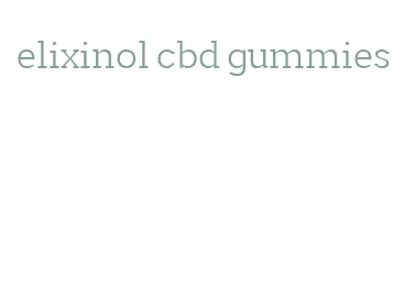 elixinol cbd gummies