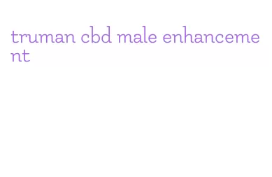 truman cbd male enhancement