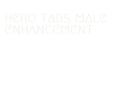 hero tabs male enhancement