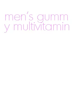 men's gummy multivitamin