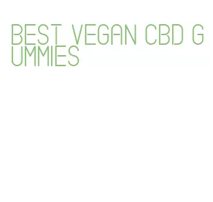 best vegan cbd gummies