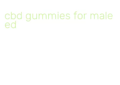 cbd gummies for male ed