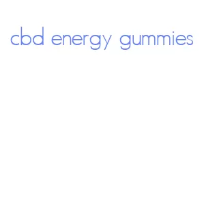 cbd energy gummies