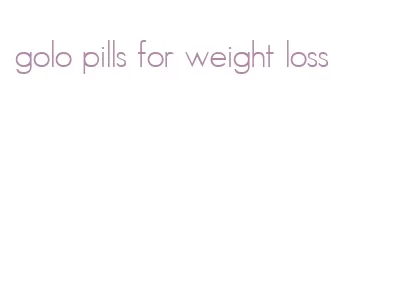 golo pills for weight loss