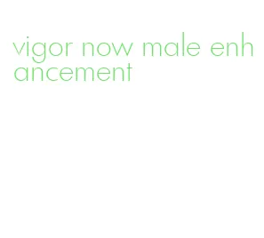 vigor now male enhancement