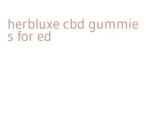 herbluxe cbd gummies for ed