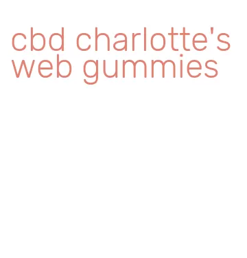 cbd charlotte's web gummies