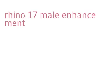 rhino 17 male enhancement