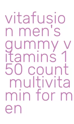 vitafusion men's gummy vitamins 150 count multivitamin for men