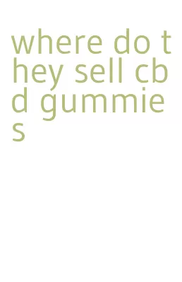 where do they sell cbd gummies
