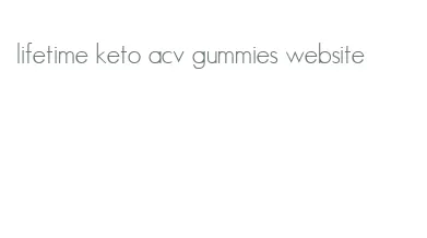 lifetime keto acv gummies website