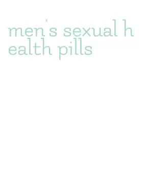 men's sexual health pills