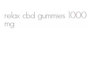 relax cbd gummies 1000mg
