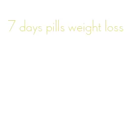 7 days pills weight loss