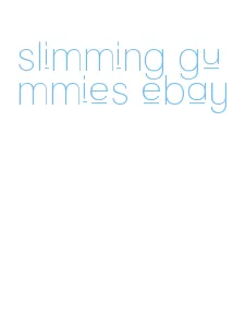 slimming gummies ebay
