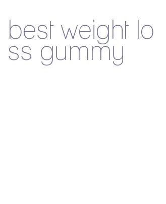 best weight loss gummy