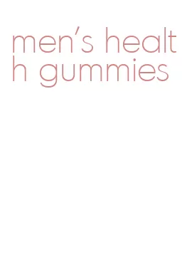 men's health gummies
