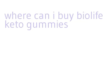 where can i buy biolife keto gummies