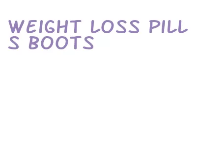 weight loss pills boots