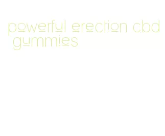 powerful erection cbd gummies