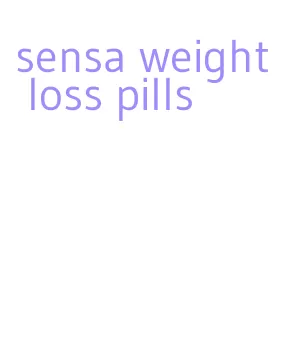 sensa weight loss pills