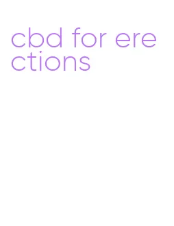 cbd for erections