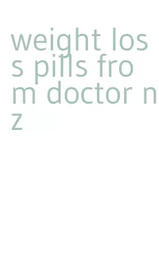 weight loss pills from doctor nz